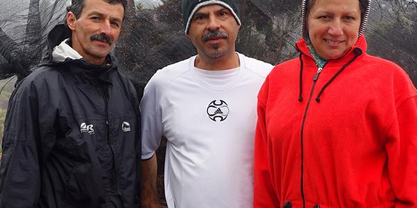144. Freddy, Yamil a Alma, Cerro Ena