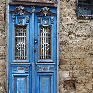 014. Vyřezávané dveře, Jaffa