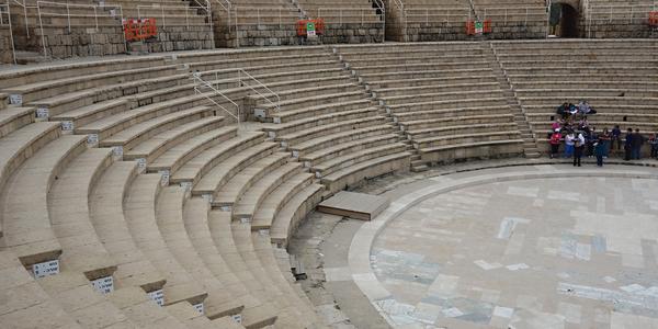 019. Caesarea, Herodovo divadlo z roku 22 př.n.l.