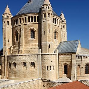 155. Jeruzalém, kostel Věčného spánku, Hagia Maria Sion