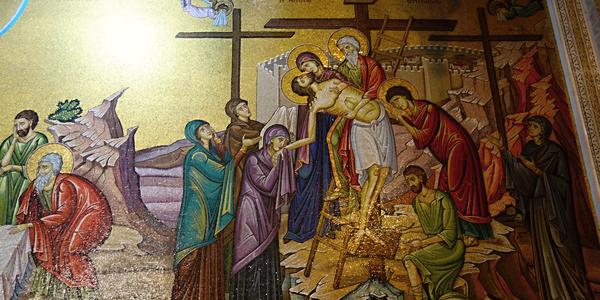 333. Výjevy z kostela Sv. hrobu, Jeruzalém