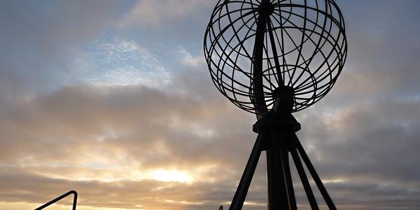 01. Nordkapp, půlnoční slunce