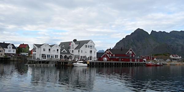 30. Osady na vodě, Lofoten