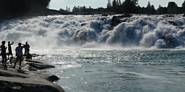 55. Laksfossen