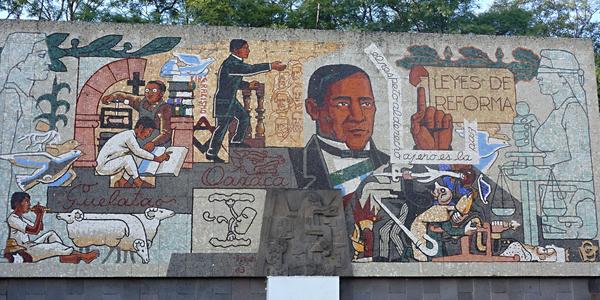 146. Oaxaca - oslava Beníta Juáreze. místního rodáka