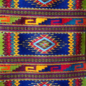 152. Mexické ručně tkané koberce 6