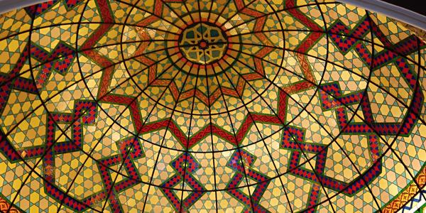 35. Strop hotelové haly, Sevilla