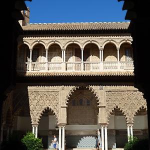 044. Sevilla, uvnitř Alcázaru