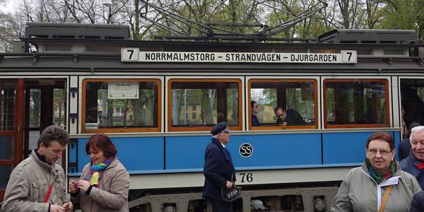 001. Historická tramvaj