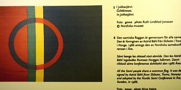 079. Laponská vlajka, Nordiska museet