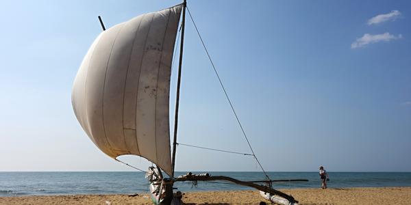 008. Rybářský člun, Negombo