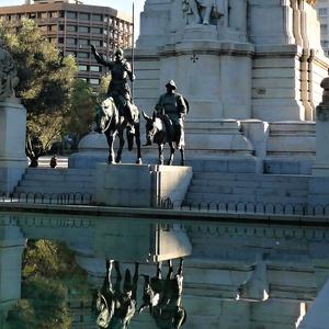 38. Don Quijote de la Mancha, Madrid