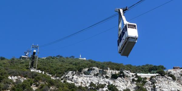 79. Lanovka na Gibraltar