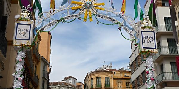 91. Malaga, slavnostní výzdoba