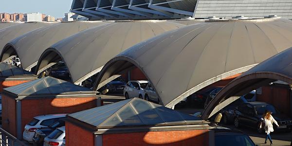 16. Část nové haly nádraží Atocha, Madrid
