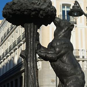 20. Symbol Madridu, medvěd s planikou