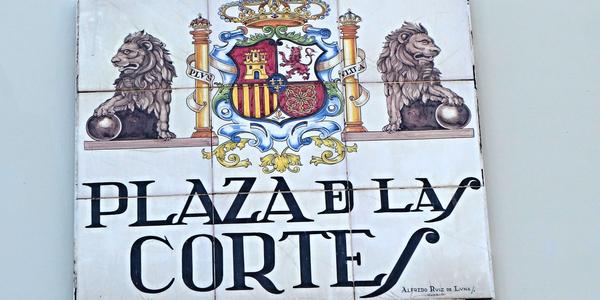 24. Madrid, značení ulic v historickém jádru 2