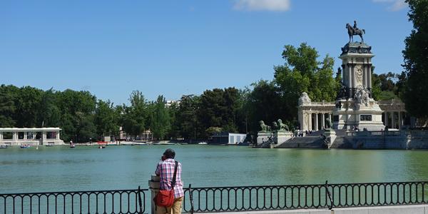 31. Pomník Alfonsa XII. v El Buen Retiro 1