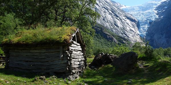 83. Obrázek jako z kalendáře, Briksdalsbreen