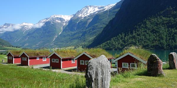 88. Kempink pod Briksdalsbreen
