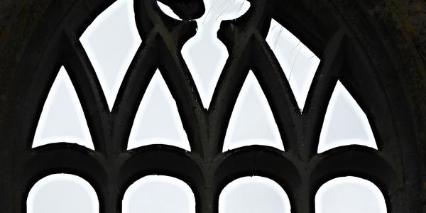12. Detail ze zřícené katedrály, Cashel