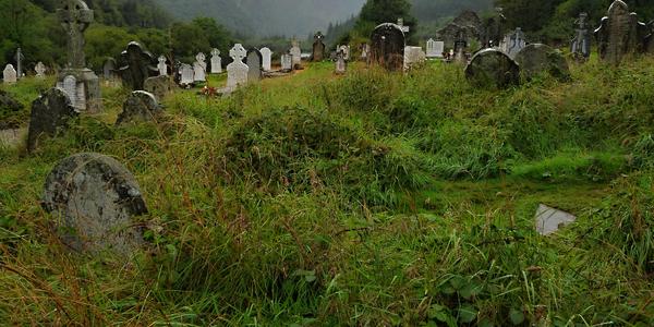 2. Hřbitov v Glendalough