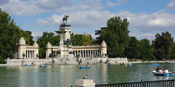 12. Madrid, park El Buen Retiro