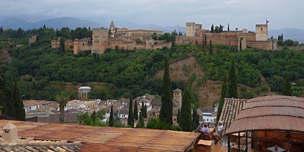 148. Alhambra z Albaicínu, Granada