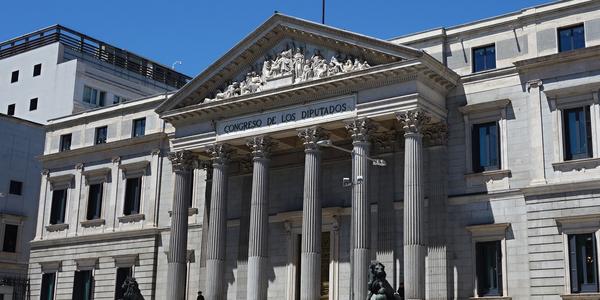 19. Madrid, budova kongresu