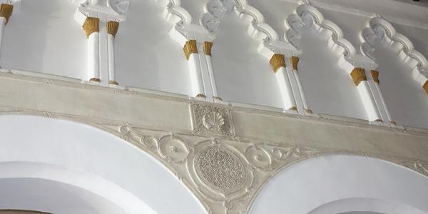 32. Synagoga La Blanka, detail, Toledo