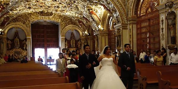129. Oaxaca, Santo Domingo, svatba
