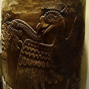 25. Antropologické muzeum, reliéf kondora