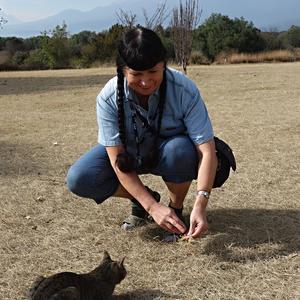 78. Eva s kočkou, Ixtacíhuatl 1