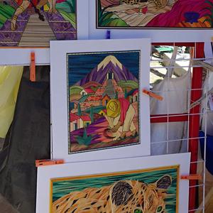 060. Obrázky ze stébel trávy, Cholula
