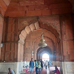 014. Delhi, Páteční mešita Jama Masjid