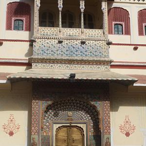 141. Část výzdoby paláce, Jaipur
