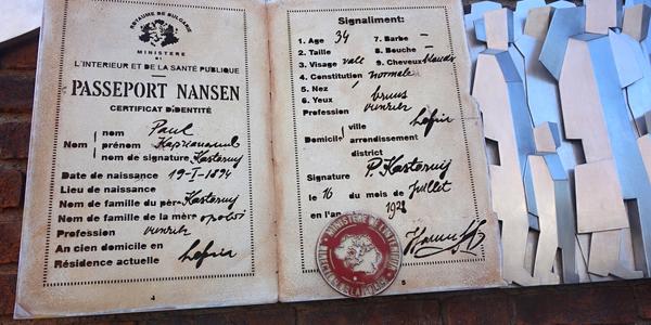 028. Tzv. Nansenovy pasy, Oslo