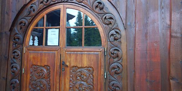 037. Detail chaty v Lillehammeru a