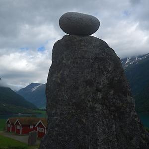 081. Detaily, Briksdalsbreen