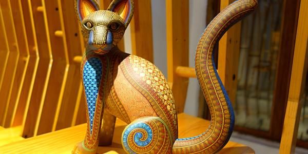 077. Oaxaca, figurky alebrijes 1