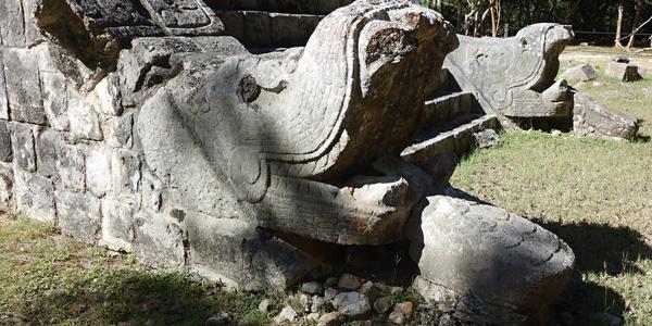 155. Chichen Itza, detail