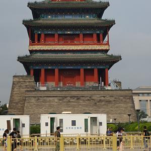 021. Peking, na náměstí Nebeského klidu
