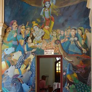 030-Mathura, chrám hnutí Haré Krišna