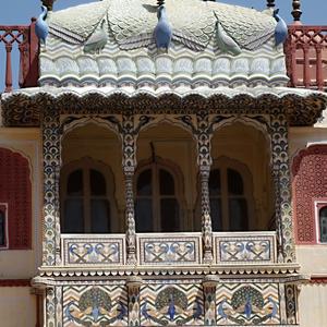 095-Jaipur, dveře královského paláce
