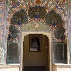 099-Jaipur, dveře královského paláce