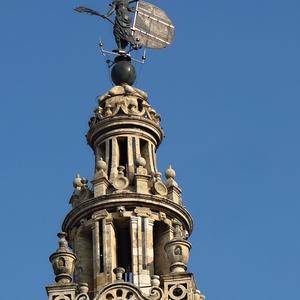 031. Sevilla, Giralda, socha Vítězné víry