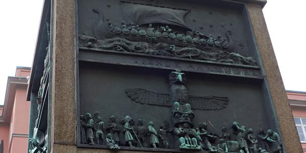 016. Pomník mořeplavby, detail 2, Bergen