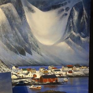 049. Alesund, obrázek místního umělce