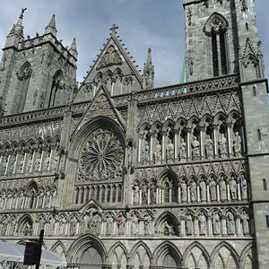 066. Trondheim, katedrála Nidaros