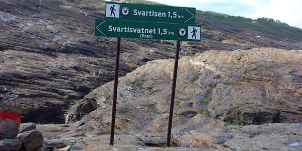 142. Výlet na ledovec Svartisen